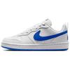 (GS) Court Borough Low Recraft 'White Hyper Royal' Kids' DV5456-110