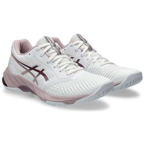 Asics Dámské volejbalové boty Netburner Ballistic Ff 3 White Watershed Rose - 1052A069-108