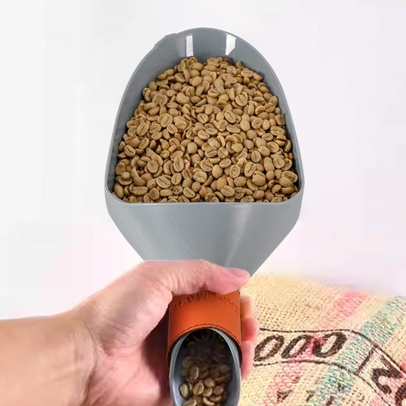 Large Capacity Coffee Bean Scooper For Commercial Use Ergonomic Handle Easy Cleaning ABS Materials Shovel
