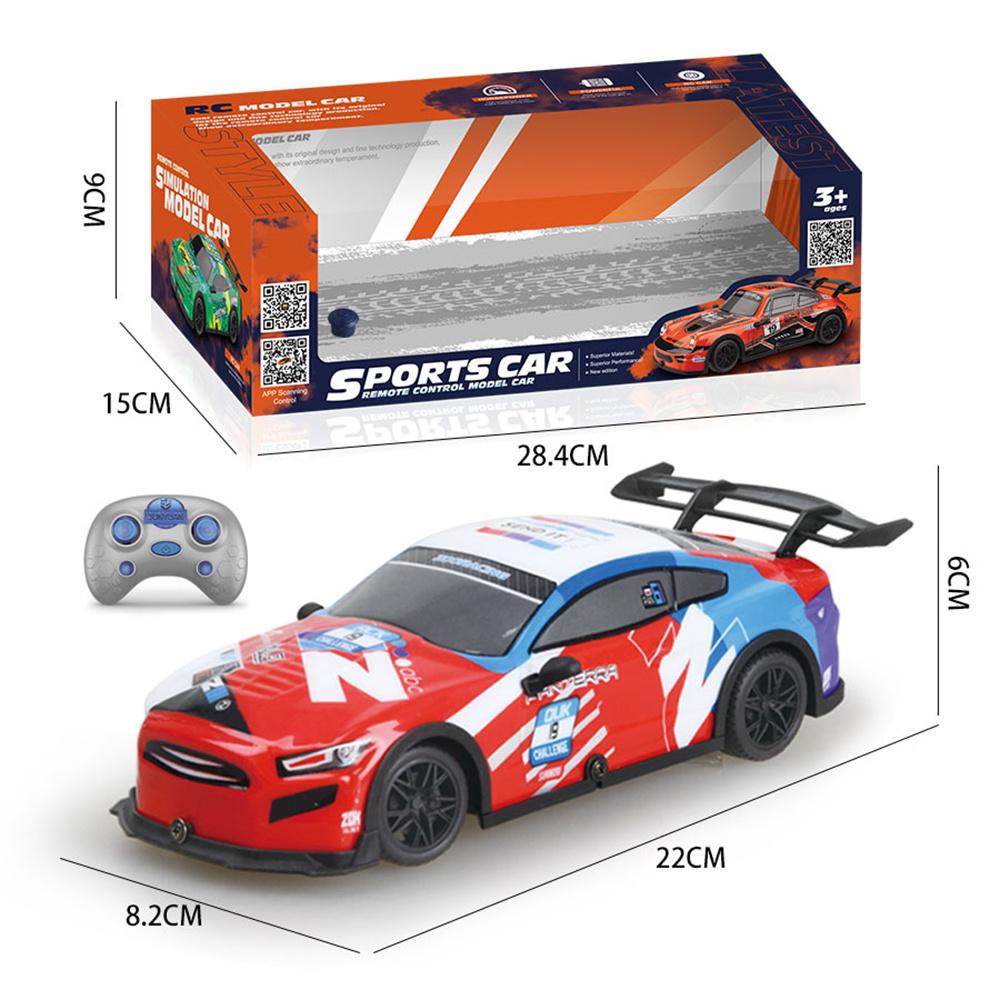 QX064-069 2.4G RC Car APP Controlled Drift Racing Vehicle Toy Model with Light/Sound Effects