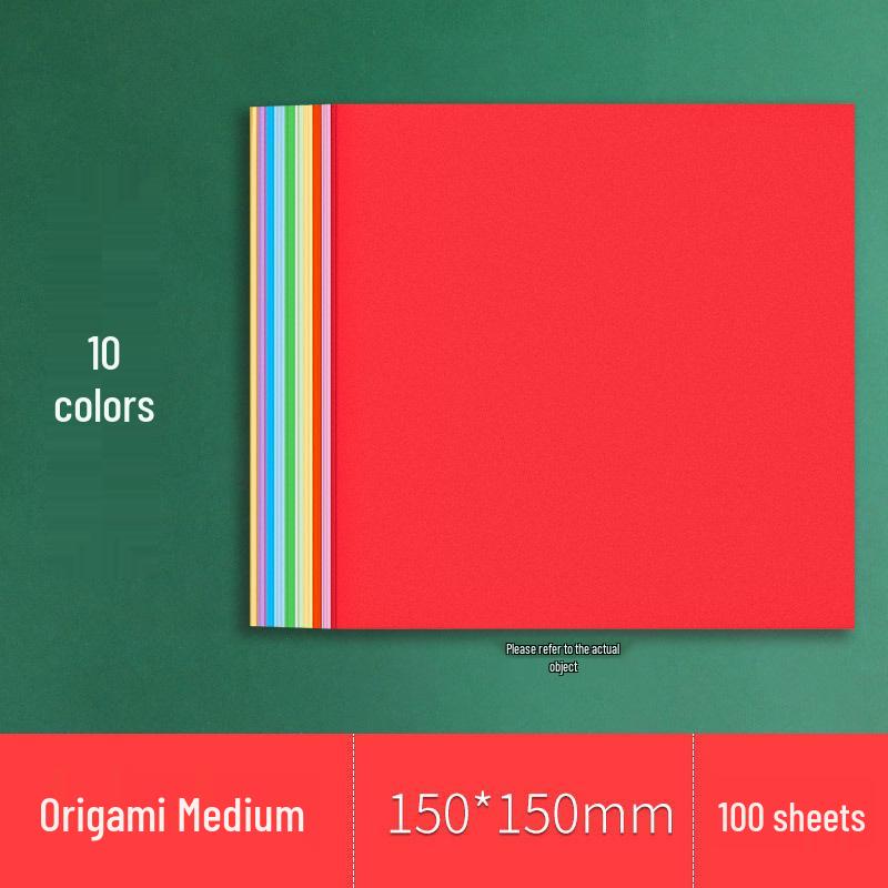 Handmade Origami Colored Paper for Kids - DIY Craft & Cutting Material