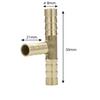 Hose Connector - T-piece, Dia 8