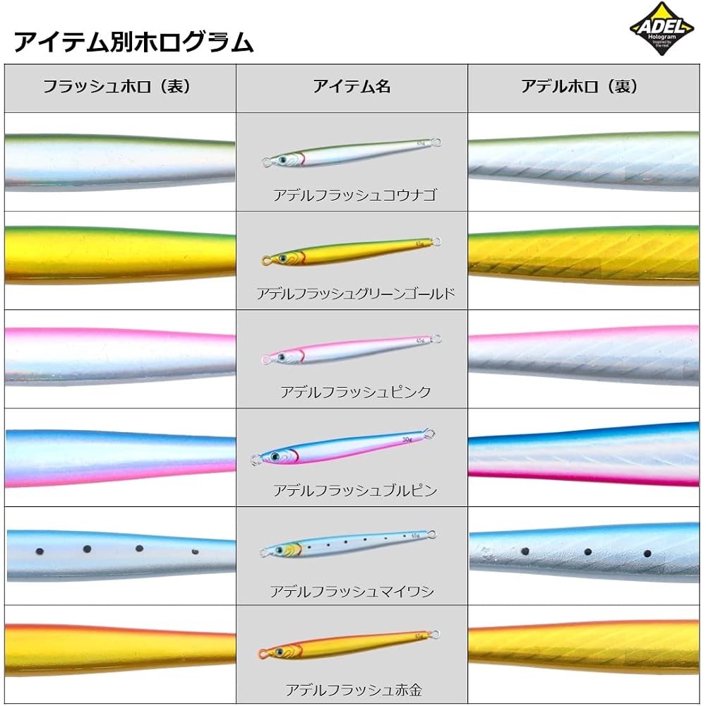 Daiwa Metal Jig TG Bait Slim SLJ 60g Adelflash Red Gold Fishing Tackle