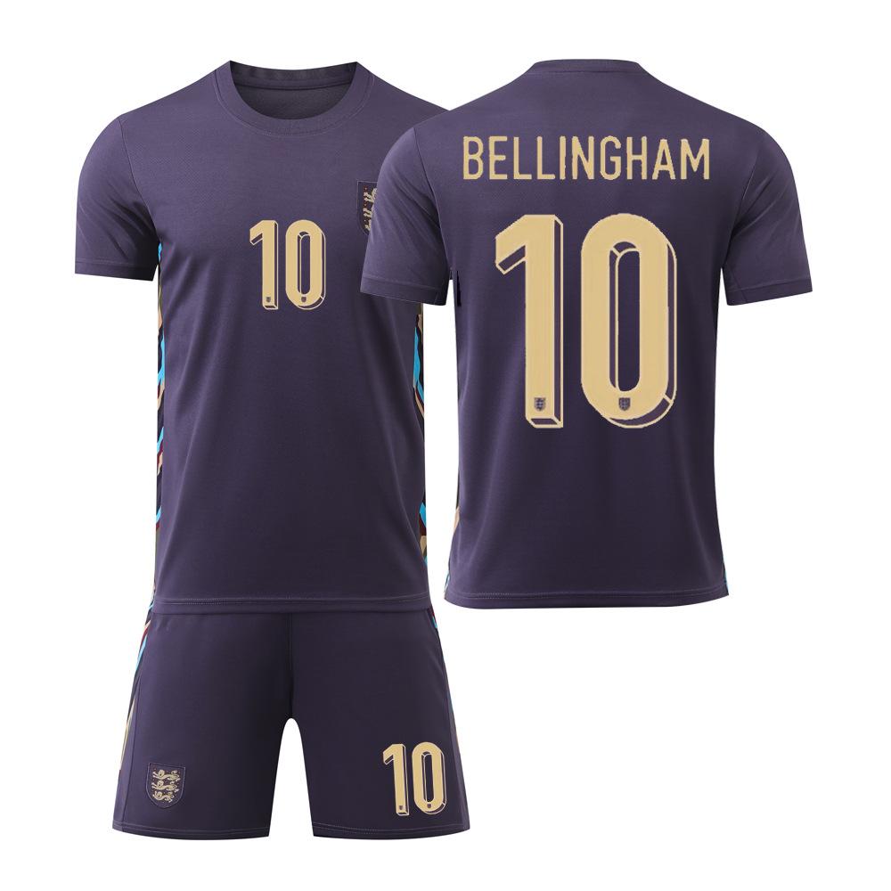 Außenhandel 24-25 England Heimfußballtrikot Nationalmannschaftstrikot Europameisterschaft Erwachsenen Kinder Spieler Trainingsshirt 26 black