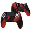 Custodia protettiva ergonomica in silicone PlayVital per PS5, morbida protezione in gomma per controller wireless PS5 Edge con impugnatura per il pollice, edizione con borchie 3D