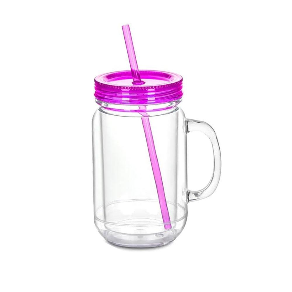 NEW 20 Oz Capacity Snowglobe Tumbler Pre Drilled Hole Clear Snow Globe Cups Double Wall Glitter DIY Cups Party Favors