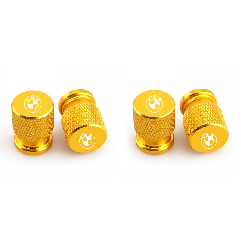 4pcs Metal Car Tire Valve Cap Car Tyre Air Stems Cover For BMW 3 5 7 Series G11 G12 G30 G31 G32 G07 X3 X4 X5 X6 X7 Sticker HX7