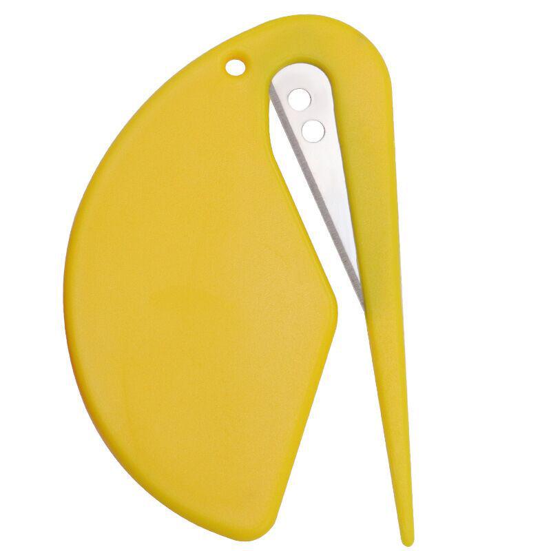 Plastic Mini Letter and Envelope Opener, Paper and Craft Cutter, Rope, Leather, and Wire Blade.