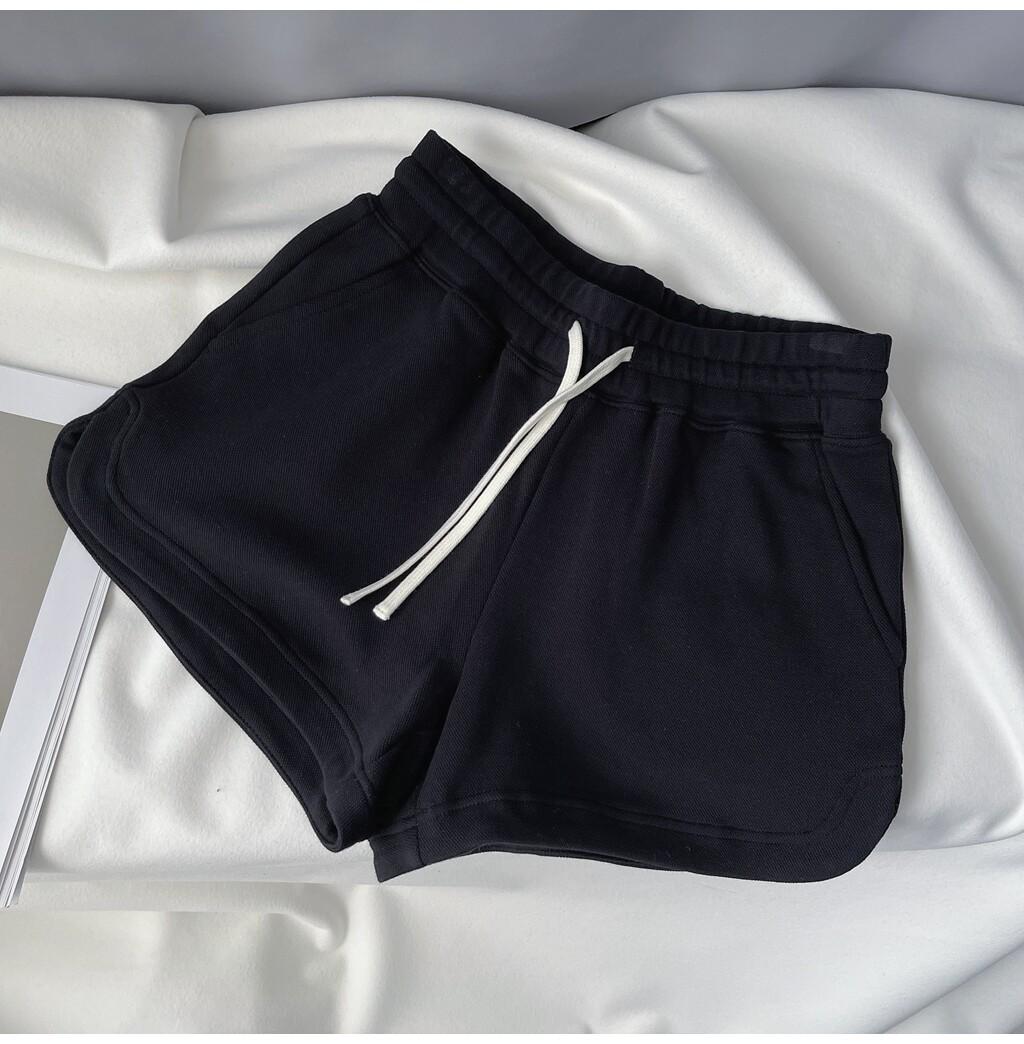 

Women s A-line Slimming Terry Cotton Sport Shorts for Summer XL