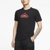 Nike Dri-FIT Trail Graphic Logo Running T-Shirt Men Tops Black CT3858-010