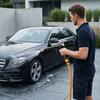 Garden Hose Nozzle with Foam Cannon, Quick Connectors, Heavy Duty Car Wash Nozzle, High Pressure Hose Nozzle for Washing Car Watering Plants Cleaning