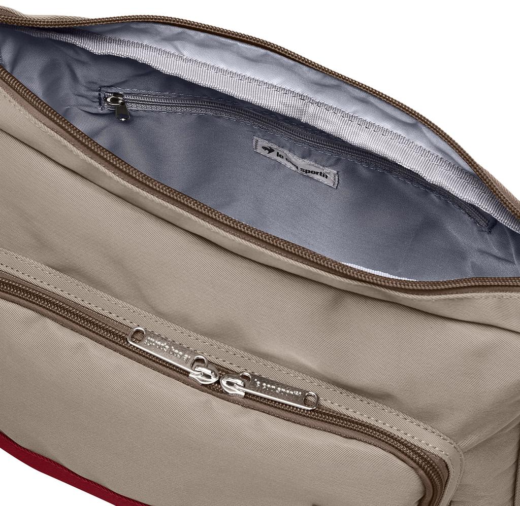 Coq Shoulder Andilee gray [Le Sportif] bag, water-repellent, nylon, bicolor, 36389, series, women's,
