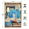 In A World Full Of Princesses Be Nurse Vintage Metal Sign  Retro Signs For Kitchen Home Office Bar Cafe Decor