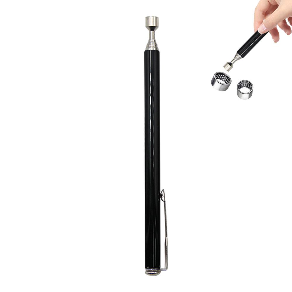 Magnetic Pick Up Tool Extendable Stainless Steel Magnet Stick For Mechanics Portable And Lightweight Magnet Wand To Grab Screws