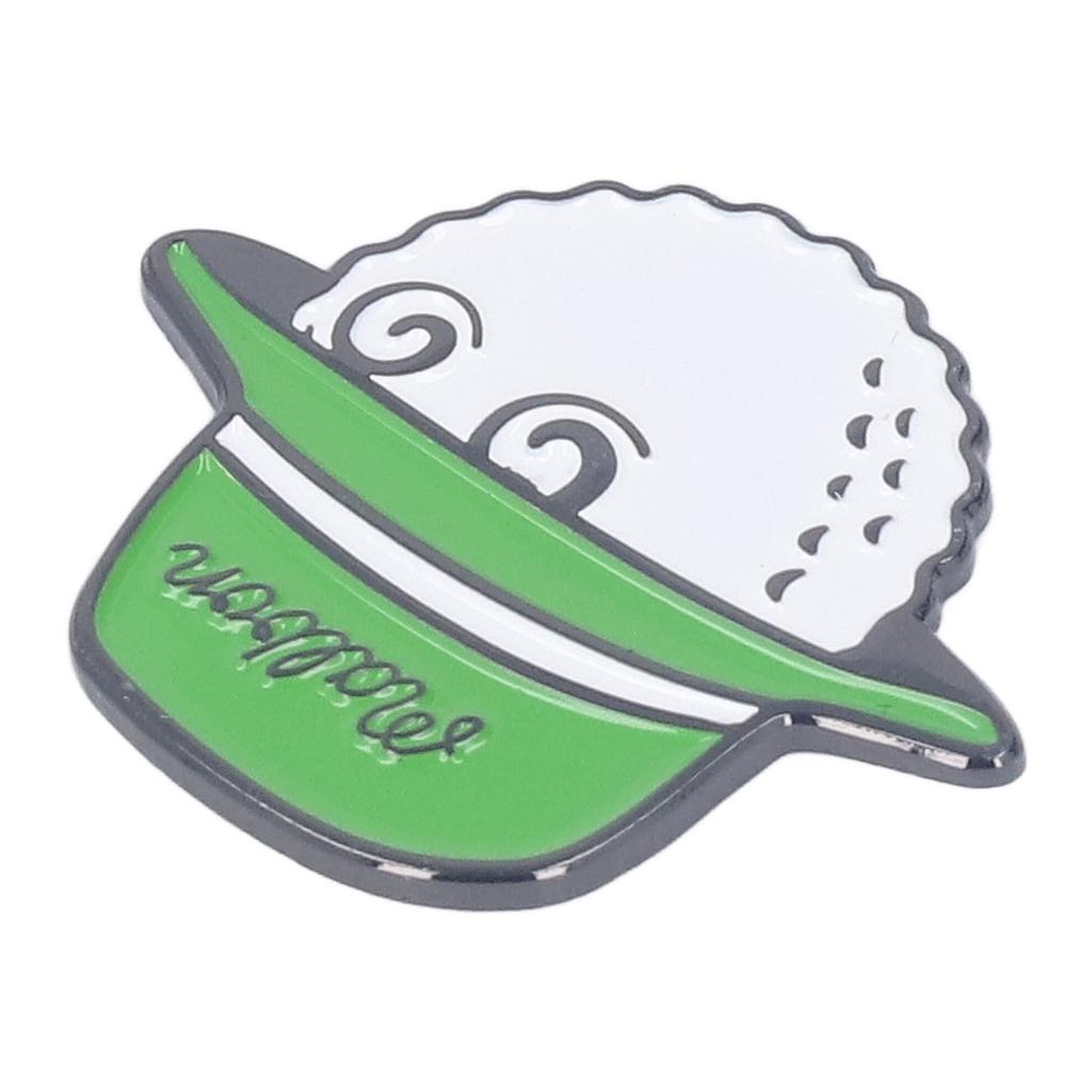 Golfballmarkierer Hutclips Abnehmbarer Magnetischer Rostfreier Markierer Hutclip für Damen Herren Erwachsene Grün