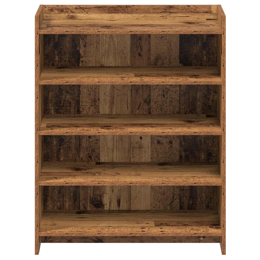 Shoe Cabinet Reclaimed Wood Look 73.5 x 36 x 92 cm Engineered Wood