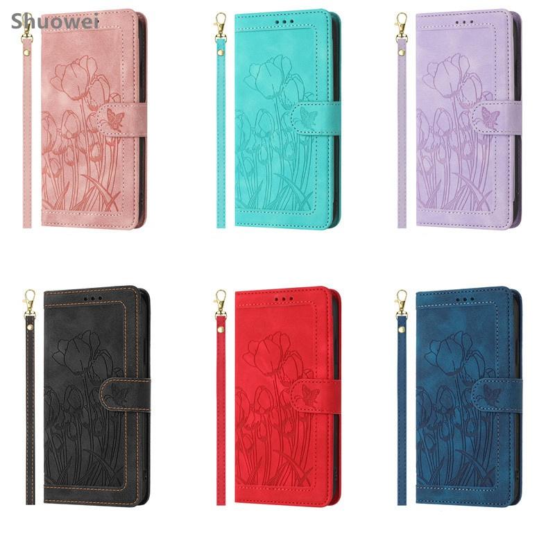 Pro Iphone 13 14 15 16 16E 17 Pro Plus Max SE 4 Pouzdro Peněženka Kožené Vyklápěcí Pouzdro Držák na Karty Kryt