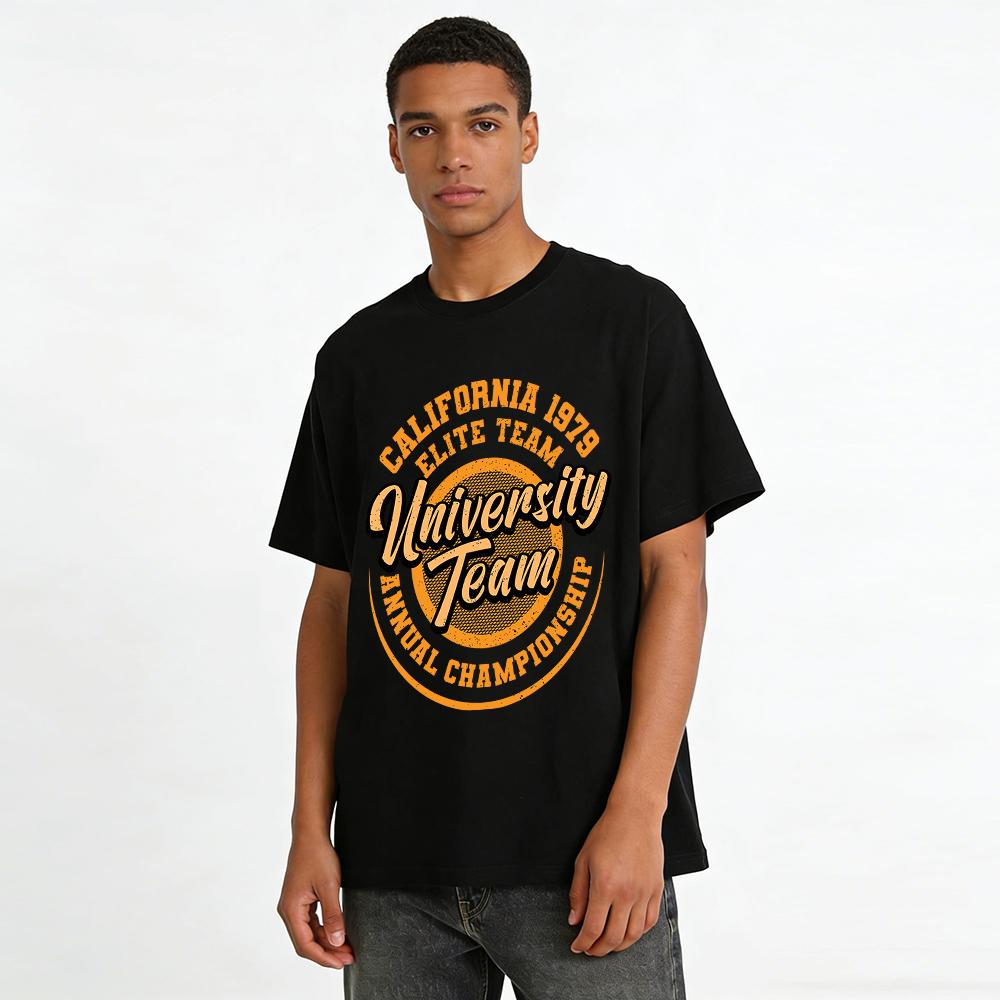 California 1979 Elite University Team Championship Retro Tee Pure cotton T-shirt