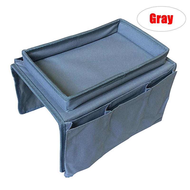 Sofa Armrest Storage Pockets Holder Tray Couch Hanging Remote Control Phone