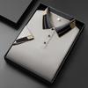 Men's Casual Solid Color Short-Sleeve Lapel T-Shirt – Breathable, Cool Summer Fashion for All Ages