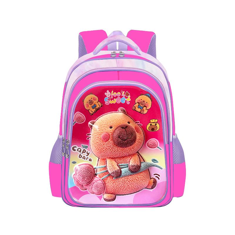 3D Cartoon Children's Hard Shell Backpack for Boys & Girls Aged 1-6: Fashionable & Cute Schoolbag