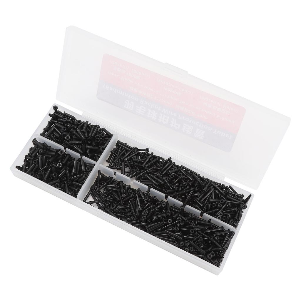 1 Box Badminton String Protector Universal Nylon Badminton Grommet Tools Accessories for Single and Double String