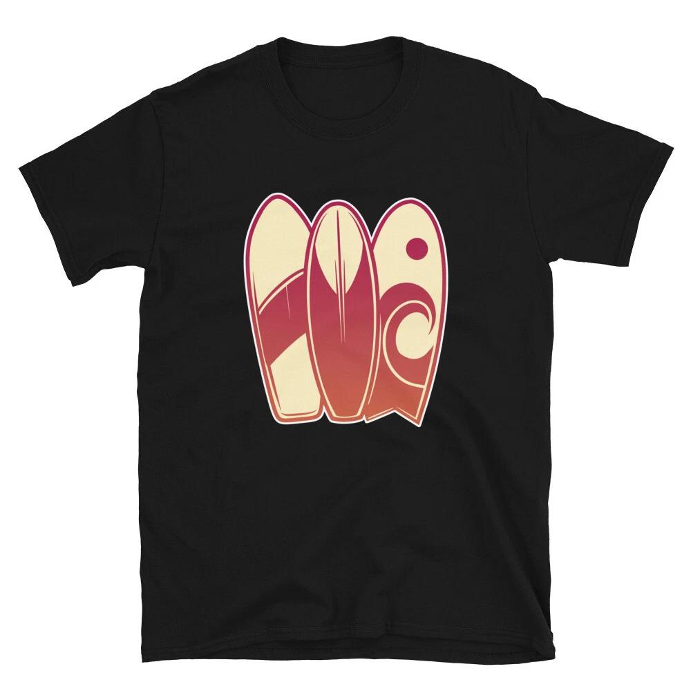 Summer Surfing Surf Board Collection Classic Fit T-Shirt S