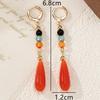 Trendy Chinese national style earrings design trendy long earrings