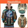 Indian Chief Native Tribal Totem Pullover Hoodie Jacket For Men And Women Warm And Soft