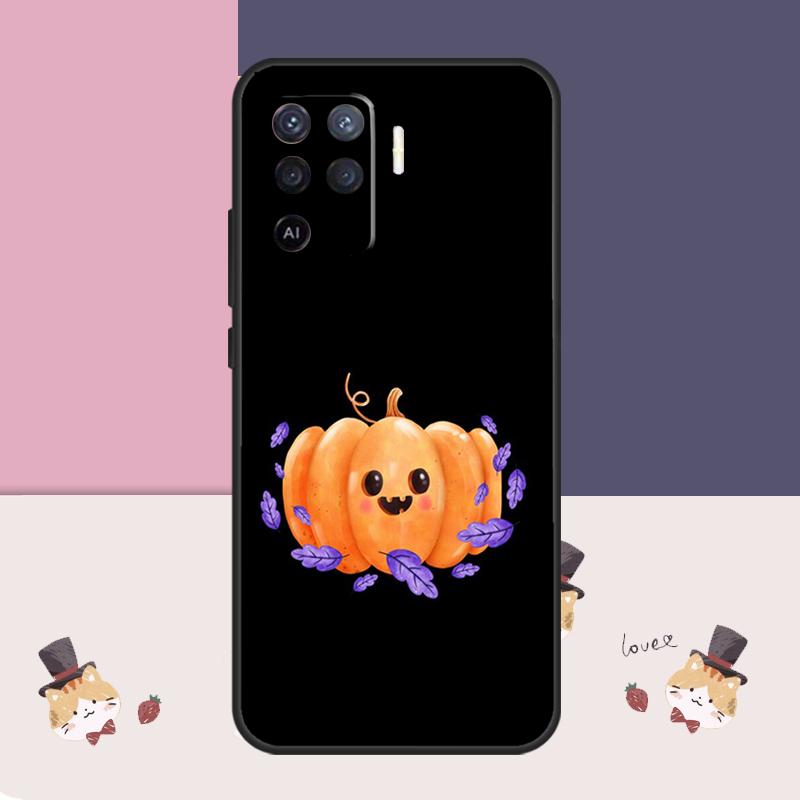 Halloween Pumpkin Ghost Mummy Case For Oppo A94 A74 A54 A18 A38 A58 A78 A98 A80 A60 A40 A96 A76 A16 A15 A17 A57 A77 A5 Pro