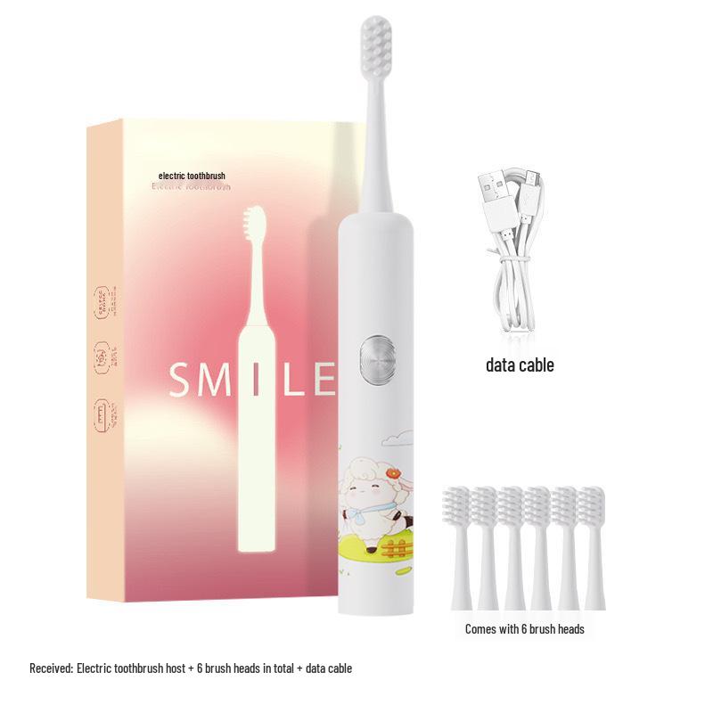 Children's Sonic Electric Toothbrush – Cute Cartoon, Soft Bristles, Smart Timer, Perfect Gift.