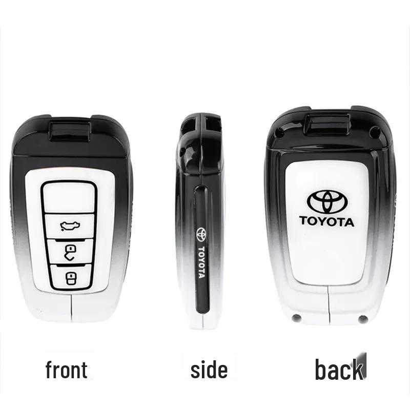 Metall-Schlüsselhülle für Toyota Prado Modelle 2024, 2015, 2016, 2018 und 2019