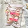 1 Piece 3 Inches Idol Photo Card Protective Cover Card Holder Ins Transparent Candy Bag Korean Photocard Holder Display Pendant