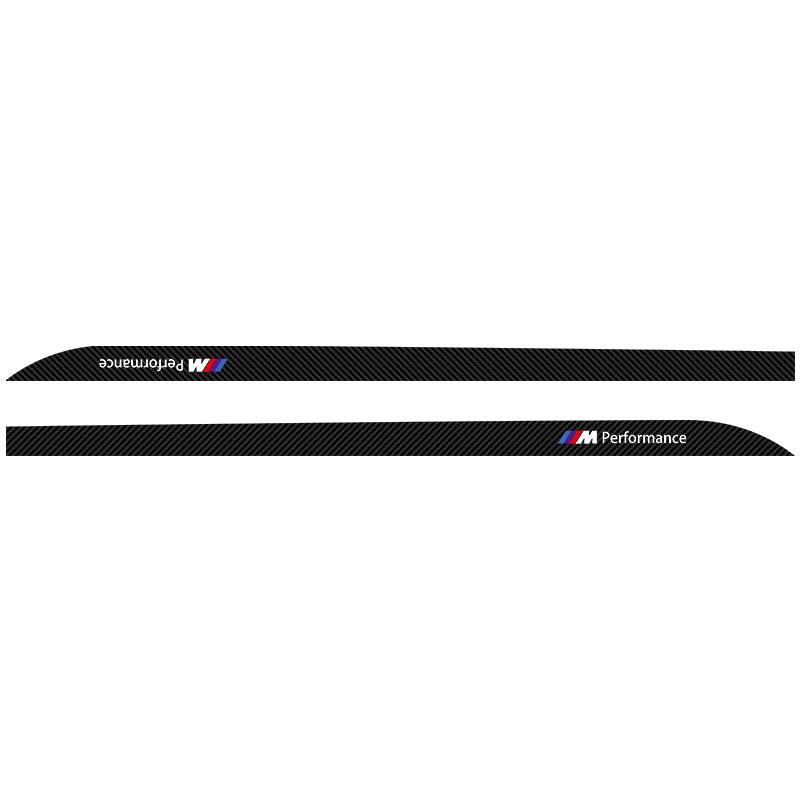 

New Car door badge decorative stickers side skirt stickers For BMW M E34 E36 E60 E90 E46 E39 E70 F10 F20 F30 X5 X6 X1 M3 M5