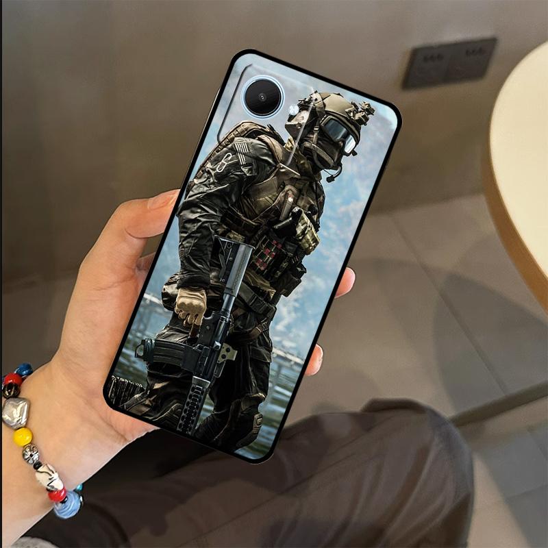 

Military Army Special Forces Case For Realme C53 C55 C51 C25 C63 C61 C65 C67 C71 C75 GT6 GT7 Pro 11 12 13 14 15 Pro Plus Realme C61
