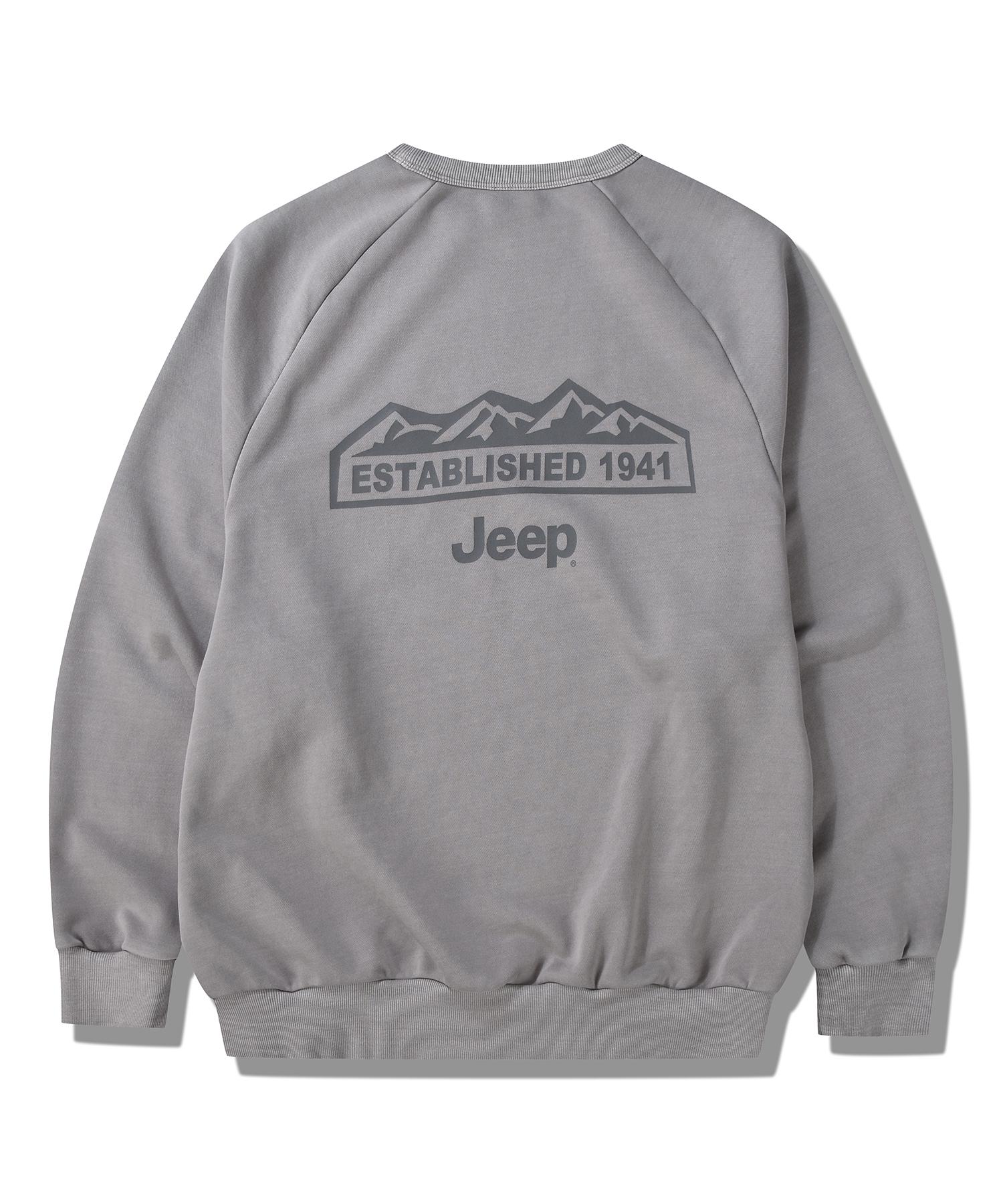 Jeep Pigment M-Logo Sweatshirt (Jp5Tsu641Be) S/Free