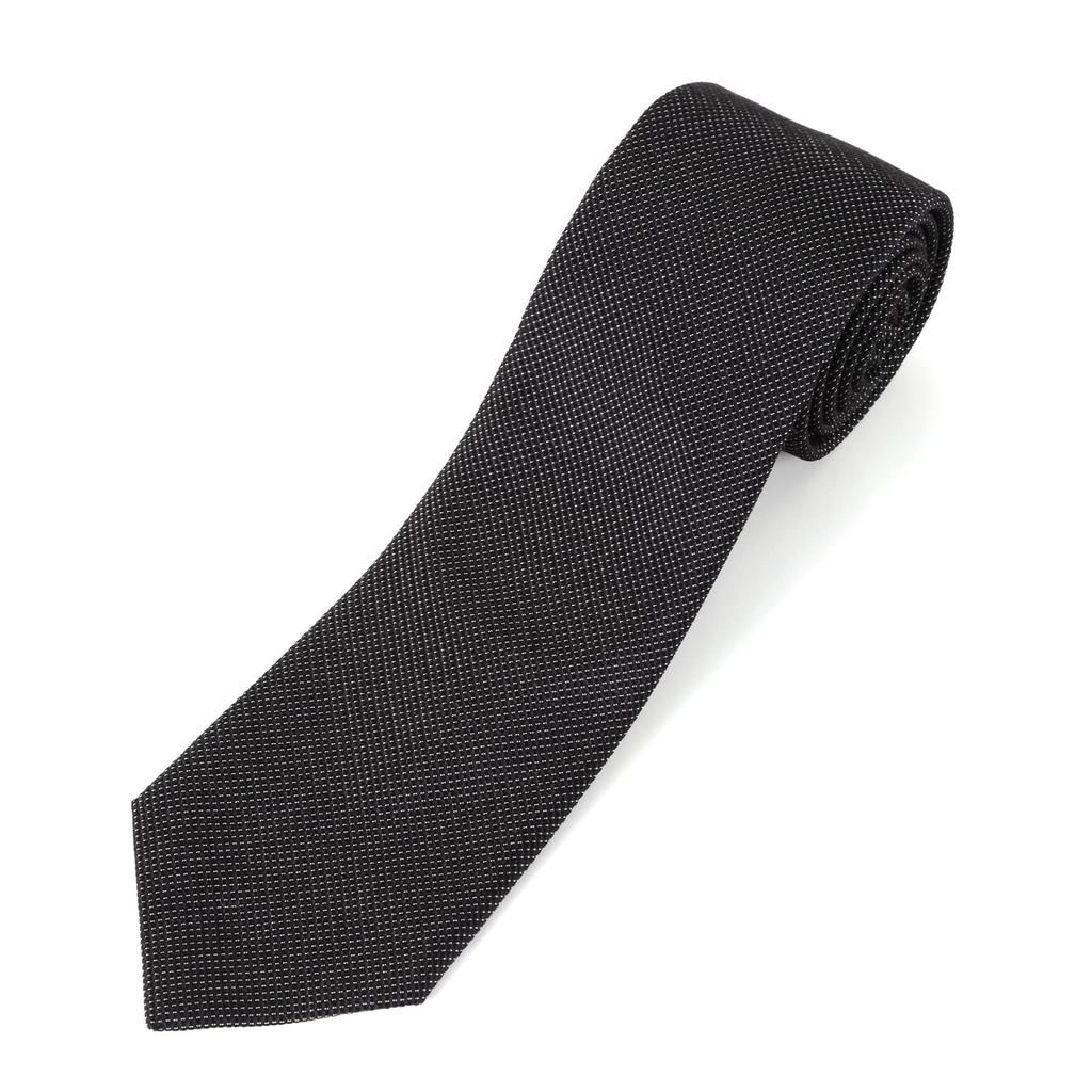 EMPORIO ARMANI Tie EA28 Black (EA28-1 9A30600020) [Used]