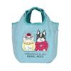 Kusguru Japan Tier-Mode Fleece 258652 Damen-Sub-Tasche, Blau,
