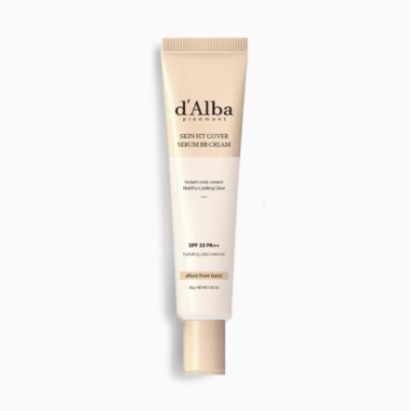 

d Alba Skin Fit Cover Serum BB Cream Hydrating Natural Coverage Base Makeup 30g