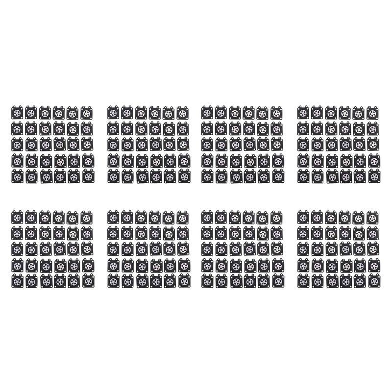 

240Pcs Carburetor Parts Chainsaw Carburetor Membrane Pads For Zama Chainsaw Carburetor 2500/3800/4500/5200/5800-B61B чорний