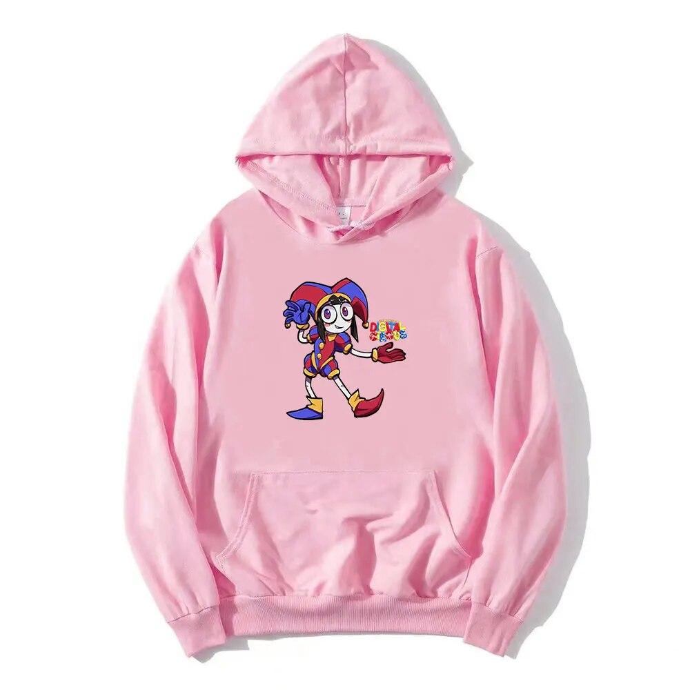 Unisex HoodieAnime The Amazing Digital Circus Merch Hoodies Unisex Hooded Sweatshirt Casual Clothing