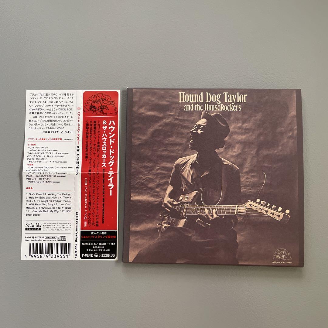 

[USED] Hound Dog Taylor Japanese edition CD paper jacket with obi
