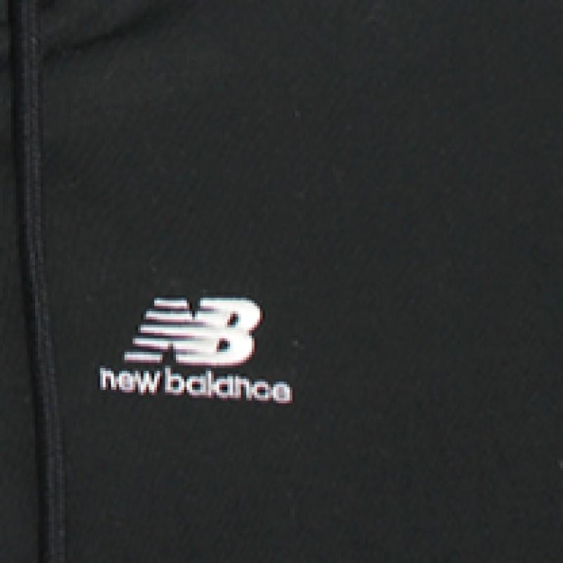 New Balance Basic Fleece Brushed Hooded Zip Up Jacket Black Nbmddb1053 19