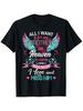 All I Want Is for My Brother In Heaven I Love And Miss Him T-Shirt 100% Cotton Round Neck Short Sleeve T-shirt