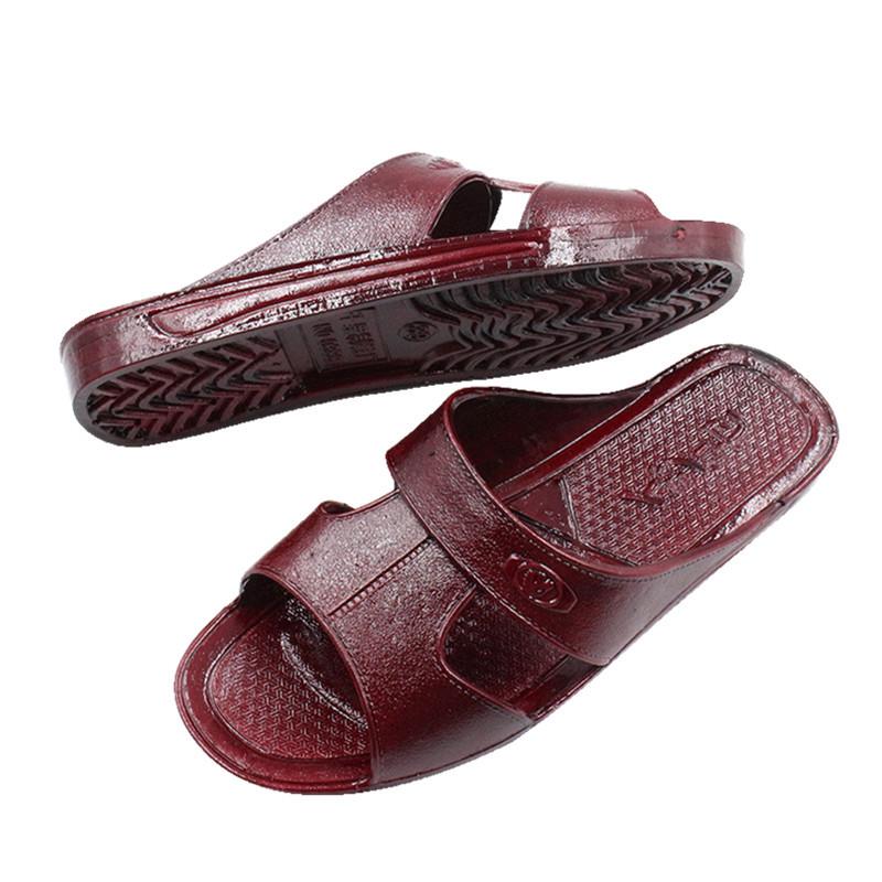 Gezellige Antislip Opa Pantoffels: Zachte, Comfortabele Badkamersandalen en Slippers