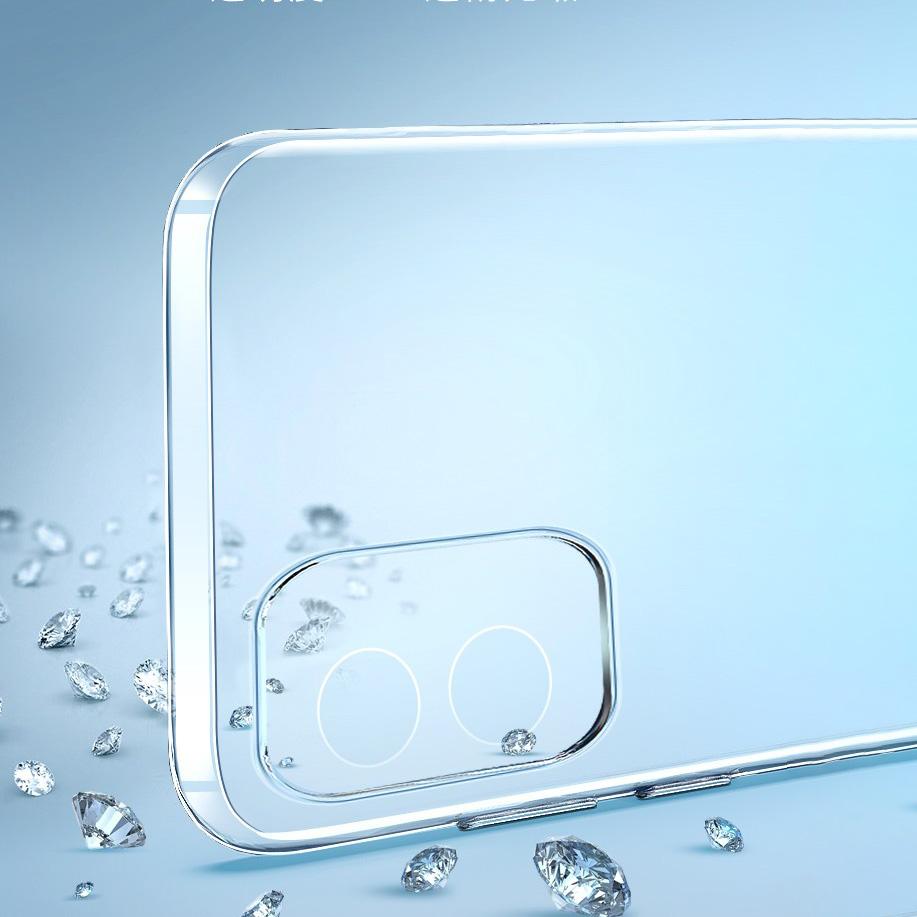 Luxury Thin Phone Case for OPPO A97 A96 A95 A94 A93 A93S A92 A92S A91 5G Lens Protection Soft Clear Silicone Original Back Cover