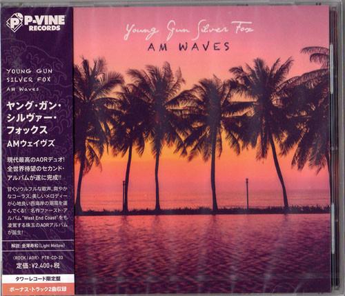CD YOUNG GUN SILVER FOX - Am Waves PTRCD33 P-Vine Records 2018 Japan ObiRock Used