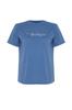 Women's Fashion Plus Size T-Shirt Crew Neck Short Orange Slit and Ruffle Detailed Boyfriend Knitted T-shirt