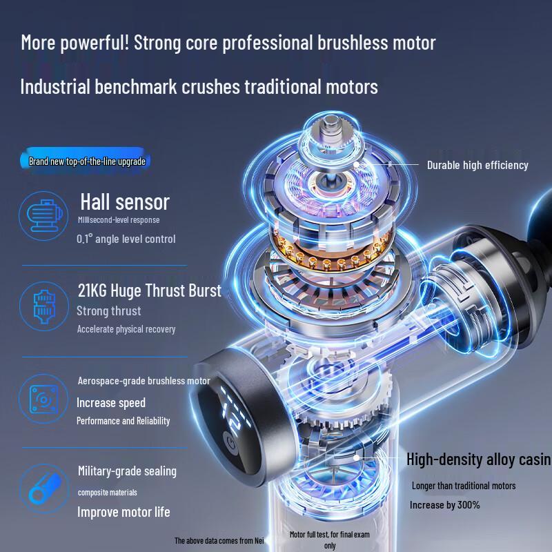 PEAK Percussion Massage Gun with Heat CN plug (adapter included)