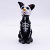 Direct Halloween Resin Crafts Ghost Festival Ornaments Cute Little Flower Cat Dog Ornament Dead Man's Day Gifts